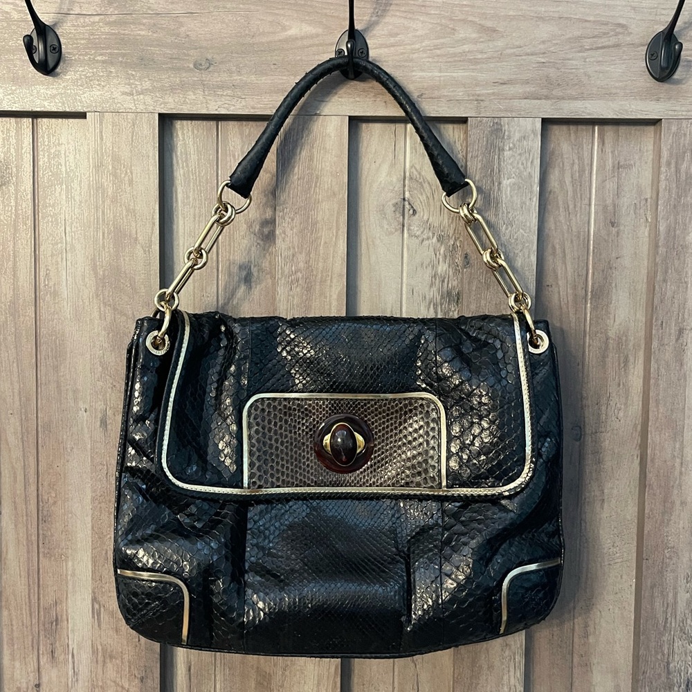 Anya Hindmarch Python Shoulder Bag - image 1